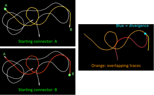 Divergence Point Detection